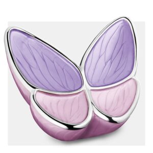 Vlindervormige Urn Lavendel Roze