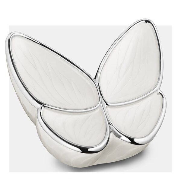 Vlindervormige Urn Wit